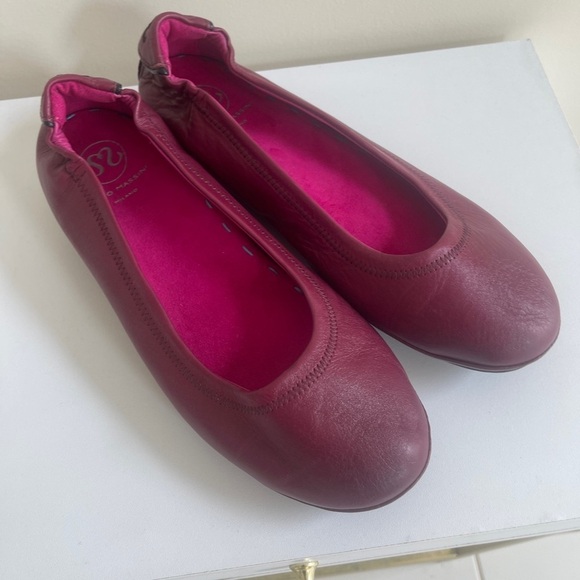 Soto Massini Milano Shoes - Soto Massini Milano Vegan Leather Orthotic Ballet Flats Sz 40